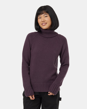 Purple-Women_s-Ribbed-Wool-Turtleneck