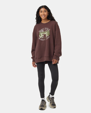 Hike More Oversized Crew