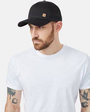 Black-Adjustable-Mesh-Baseball-Cap