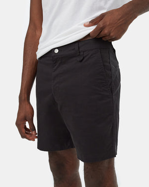 Black-Mens-Organic-Cotton-Twill-Shorts