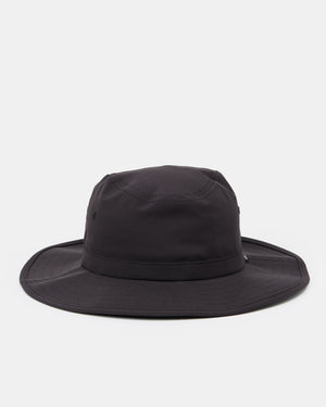 Black Recycled Polyester Safari Hat