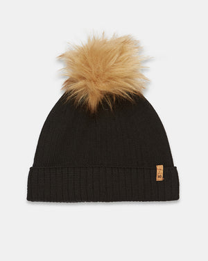 Black_Wool_Ribbed_Pom_Toque