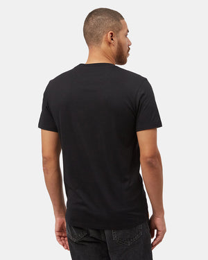 Black Crew Neck Graphic Tee