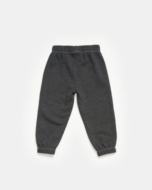 Black Kids Organic Cotton Sweatpants