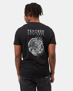 Black Men's Graphic Short Sleeve Tee