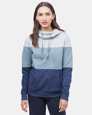 Blue Stripe Pullover Hoodie