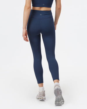 Blue Women's High-Rise Leggings