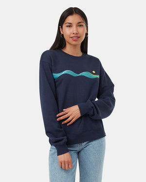 Blue-Womens-Organic-Cotton-Crew-Neck-Sweatshirt