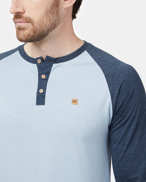 Blue Men's Eco-Friendly Button Shirt