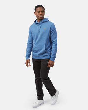 Blue Men's Eco-Friendly Pullover Hoodie