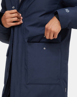 Blue Men's Repreve Parka Jacket