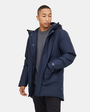 Blue Men's Repreve Parka Jacket