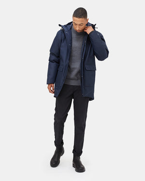 Blue Men's Repreve Parka Jacket