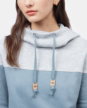 Blue Stripe Pullover Hoodie