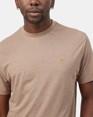 Brown Graphic Tee Crew Neck