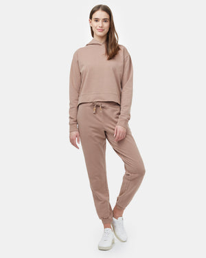 Brown Women's Organic Cotton Joggers