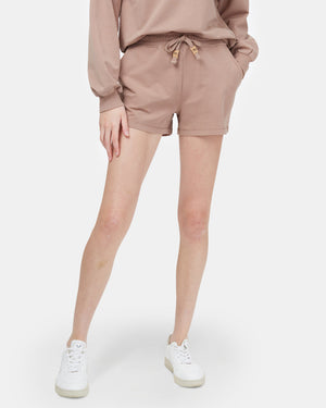 Brown Women's Organic Cotton Shorts