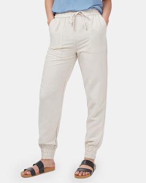 Gray Women's Tencel Linen Pant