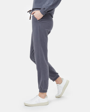 Gray Women's Organic Cotton Joggers