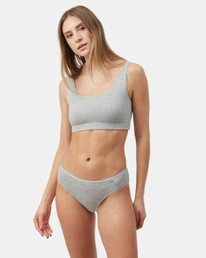 Gray Women's Tencel Scoop Bralette