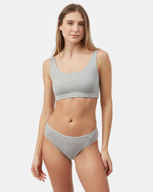 Gray Women's Tencel Scoop Bralette