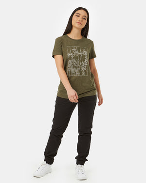 Green Tree Graphic Tee 