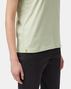 Green Women's Cotton Relaxed T-Shirt