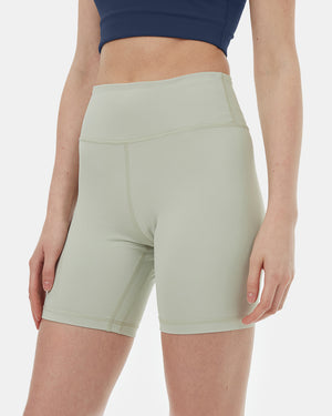 Green Women's High-Rise Biker Short 