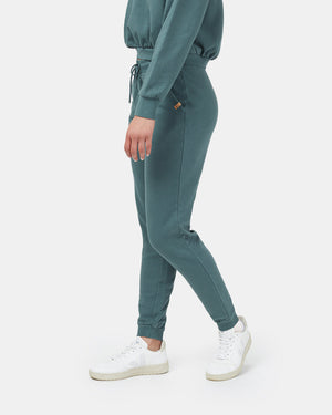 Green Women's Organic Cotton Joggers