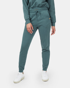 Green Women's Organic Cotton Joggers