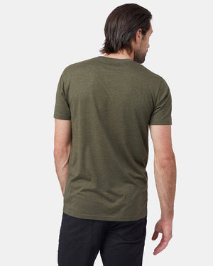 Green Crew Neck Short Sleeve T-Shirt