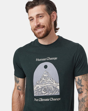 Green Men's Eco-Friendly Graphic Tee