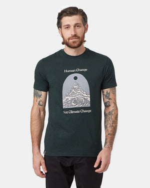 Green Men's Eco-Friendly Graphic Tee