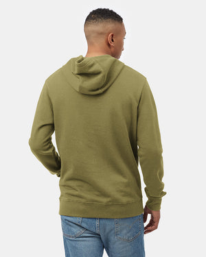 Green Men's Eco-Friendly Pullover Hoodie