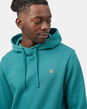 Green Men's Eco-Friendly Pullover Hoodie