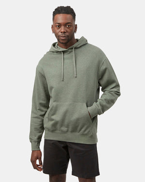 Green Men's Organic Cotton Fleece Pullover