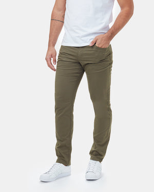 Green Men's Organic Cotton Twill Trousers