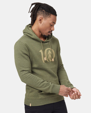 Green Tree Graphic Pullover Hoodie