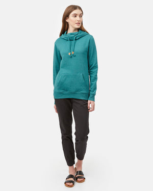 Green Women's Eco-Friendly Pullover Hoodie