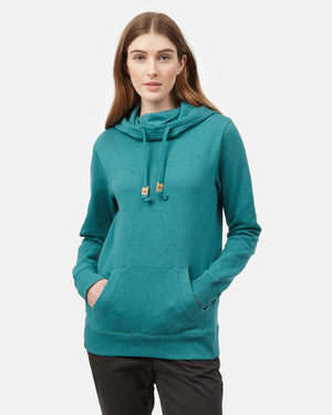 Green Women's Eco-Friendly Pullover Hoodie