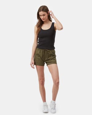 Green Women's Hemp Shorts