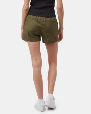 Green Women's Hemp Shorts