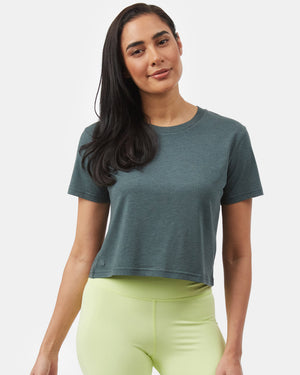 Green Women's Loose-Fit Top