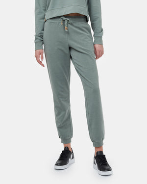 Green Women's Organic Cotton Joggers