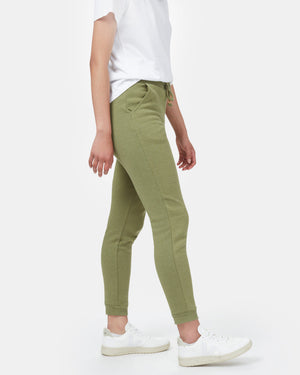 Green Women's Organic Cotton Sweatpants