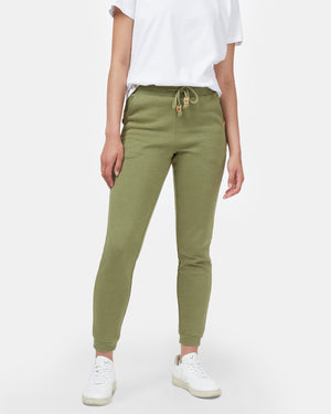 Green Women's Organic Cotton Sweatpants