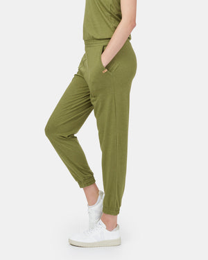 Green Women's Recycled Tank Jumpsuit