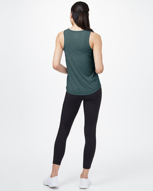 Green Women's Sports Tank Top