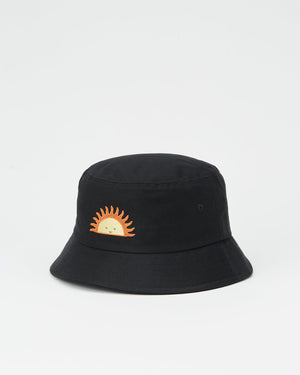 Black Kids Black Bucket Hat