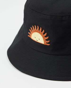 Black Kids Black Bucket Hat